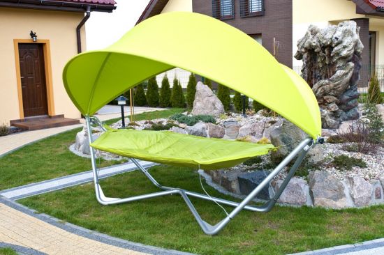 LUKSUSOWY OGROMNY HAMAK "PARADISE" KOLOR PISTACJOWY