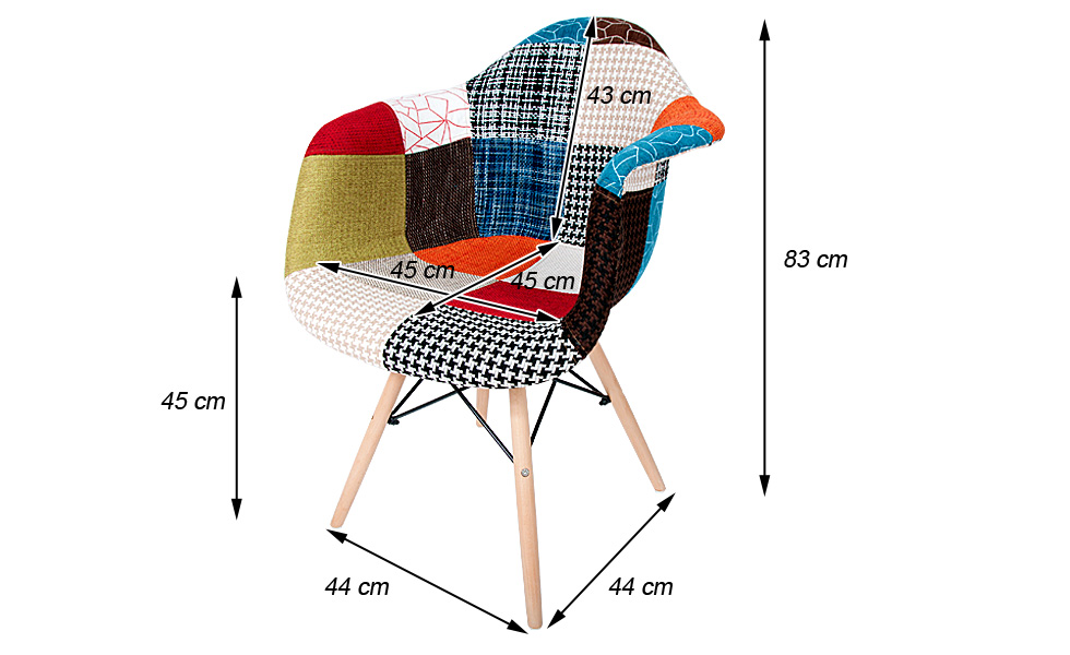 krzesło mediolan zofia tapicerowane tkanina