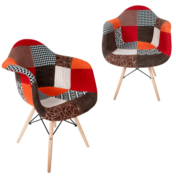 krzesło mediolan anna tapicerowane tkanina nowoczesne wzornictwo