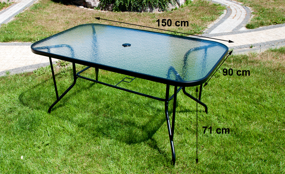 stół torino wymiary stół ogrodowy kolor czarny meble ogrodowe