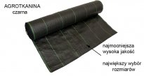 AGROTKANINA  CZARNA szer. 280 cm gramatura 90 gr./ m2  FILTR UV 