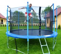 Osłona sprężyn do Trampoliny 14 ft - 427 cm kolor niebieski