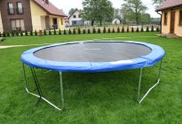 Osłona sprężyn do Trampoliny 14 ft - 427 cm kolor niebieski