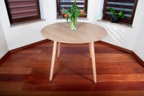 ST&Oacute;Ł NOWOCZESNE kolekcja MEDIOLAN OKRĄGŁY 100 cm kolor DREWNOPODODNY