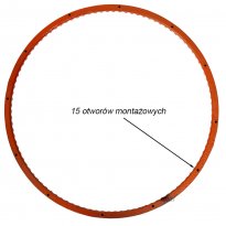 Wieniec żeliwny do betoniarki 180 L Z-120 BETONIARKA