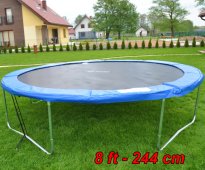 Osłona sprężyn do Trampoliny 8 ft - 244 cm kolor niebieski 