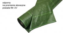 AGROTKANINA  ZIELONA szer. 110 cm gramatura 70 gr./ m2  FILTR UV