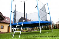 Trampolina ogrodowa STANDARD z siatką wewnętrzną o śr. 305 cm 10 FT   