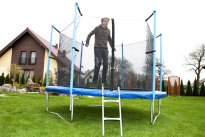 Trampolina ogrodowa STANDARD z siatką wewnętrzną o śr. 305 cm 10 FT   