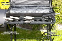 GRILL OGRODOWY ORION GRILL Z WĘDZARNIĄ ROZMIAR XXL 